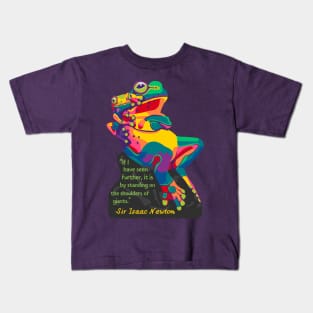 Shoulders of Giants Tree Frogs Kids T-Shirt